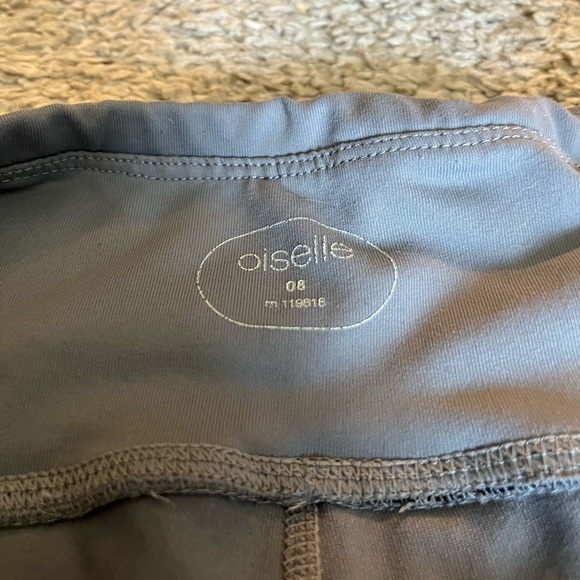 GUC Oiselle Running Tights Size 8 Grey - Picture 4 of 8